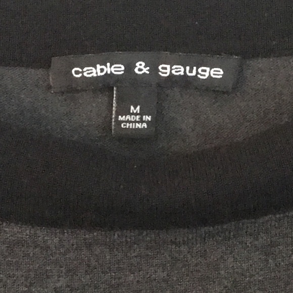 Cable & Gauge button detail sweater - Picture 5 of 5